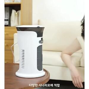 휴대용 데스크탑 냉풍기 USB 미니 가정용 다기능 에어컨 팬 개인용 냉각기