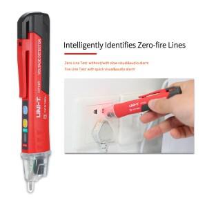 UNI-T AC 전압 검출기 UT12D 비접촉 테스터 12V-1000V 전기 펜 전력 센서 LED