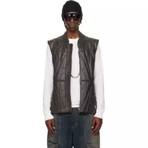 릭오웬스 Moncler 브라운 지오카모 플라이트 베스트 MU01F1A10 M8116 TP870314214