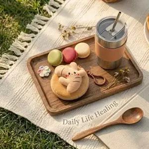 (별별창고) 푸드 냠냠 동전 지갑 키링 미니 파우치 일본 코인 엔화-WFNHCCA