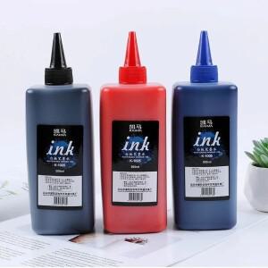 500ML 대형 병 잉크 화이트 보드 마커 리필 가능 교육 지울 수있는 액체 방수
