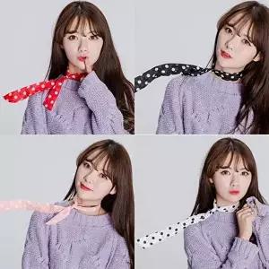TBZ 땡땡이무늬 장식용품 고정스카프 데일리스카프-WFNHI5J