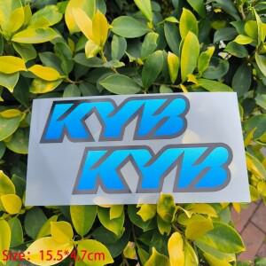 레이싱 서스펜션 오토바이 스티커, Kyb 포크 비닐 데칼, 야마하 혼다 스즈키 Ktm 가와사키 베넬리용