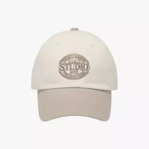 골스튜디오 COLOR BLOCK BALL CAP-BEIGE - 전체 색상