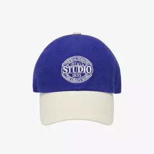 골스튜디오 COLOR BLOCK BALL CAP-BLUE - 전체 색상