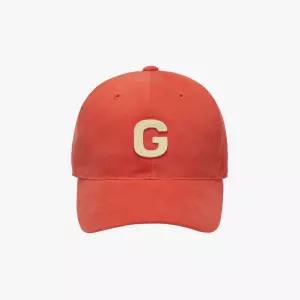 골스튜디오 G 로고 피치스킨 캡-오렌지 - ORANGE