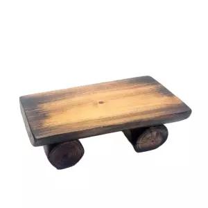 고재 원목 화분 받침대 우드스텐드 정사각 29x15x9cm 미니 정사각 (WD40C9F)