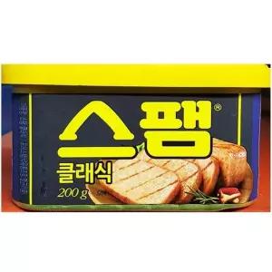 클래식 스팸햄(백설 200g)X4 햄 통조림 스팸 가공육 육가공 양념육 (WC9C4F7)