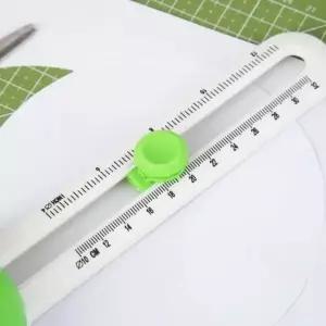 라운드커팅 칼 자 컴패스 원형 커터 DIY 종이 절단 커터 DIY 종이 (WD87325)
