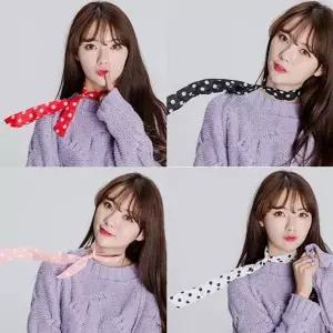 TBZ 땡땡이무늬 장식용품 고정스카프 데일리스카프-WFNHI5J