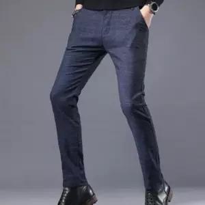 고품질 빅사이즈 남자 면바지 직장인 데일리 팬츠 캐주얼 남자9부슬랙스 (W966A45)