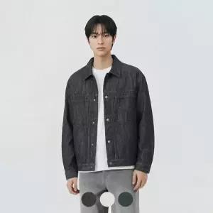[백화점 정품] 프로젝트M 남성 세미오버핏 베이직 트러커 자켓 EPG2JJ1200