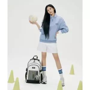 [백화점 정품] 내셔널지오그래픽 [이서 ]N261USW922 론트라 그래픽 세미오버핏 하프집업 맨투맨 GBLUE