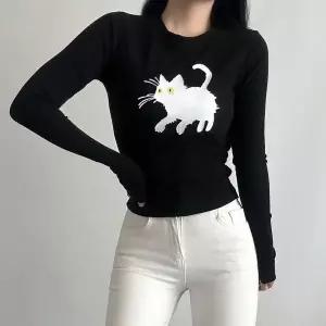봄베루니티 긴팔 골지 이너 데일리 라운드 반팔 캐릭터 루즈핏 티숙 반팔티 프린트