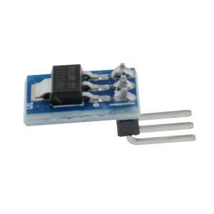 5-50pcs 5V ~ 3.3V DC-DC 스텝 다운 전원 어댑터 벅 모듈 AMS1117 800MA 자동 조절식 부스트 보드 시작 제