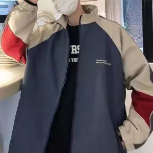 바람막이 자켓 잠바 얇은 여성 배색라인 간절기 점퍼 집업