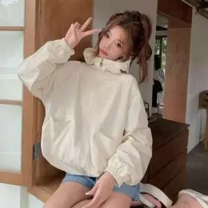 바람막이 자켓 티셔츠 여성 남자 후드집업 바람막이남성 봄 봄점퍼
