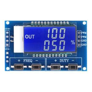 1Hz - 150Khz 신호 발생기 모듈 조절식 1 채널 PWM 펄스 주파수 듀티 사이클 LCD 액정