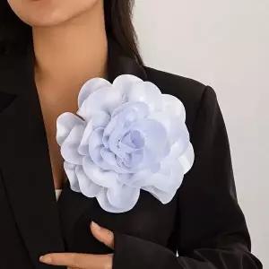 WL 스몰패션 대형코사지 대형브로치 대형장미 무대의상 19.5cm 셀프웨딩-WFNMVJT