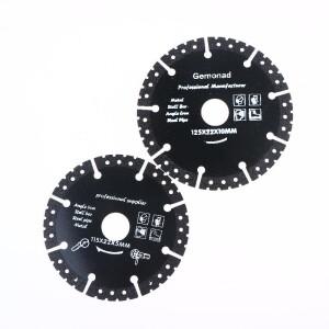 [F] 115/125mm 금속 절단 날 - 강철, 알루미늄, 콘크리트, 석재, 대리석, 철 날카로운 디스크