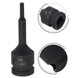 1/2 ''전기 드릴 소켓 어댑터 공기 충격 렌치 육각 머리 12.5mm