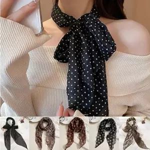 리본 쁘띠 예쁜 다양한 무늬 패턴 패션 목도리 스카프-WFNNLZG