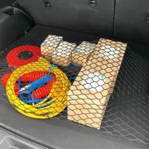 자동차 트렁크 그물망 110x60 러기지 네트 수납망