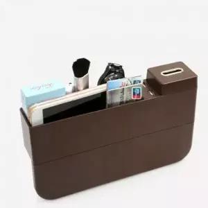 자동차 틈새 수납함 차량용 정리함 USB 포켓 보관함