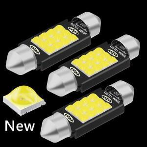 C5W LED 꽃줄 Led 전구 31mm C10W C3W 슈퍼 밝은 자동차 돔 빛  인테리어 독서 램프 화이트 12V
