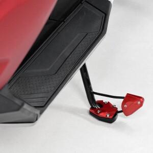 혼다 PCX125 PCX 125 150 160 2021-2024 액세서리 킥 스탠드 사이드 확장 확대기 패드 브래킷