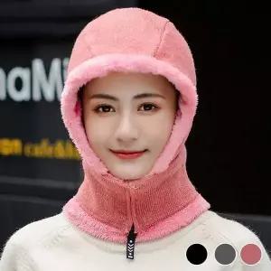[셀러에이드]넥워머 전면 지퍼 털 안감 2IN1 넥워머