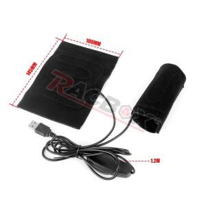 5V 2A 오토바이 가열 핸드 그립 3 기어 USB 따뜻한 전기 커버 방진 방지 미끄럼 빠른 키트