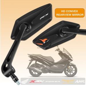 PCX HONDA TRANSALP 스퀘어 오토바이 미러 조정 가능한 쉬운 설치