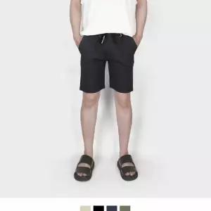 [오너클랜]TBZ 시원한 린넨 5부 스판바지 4color