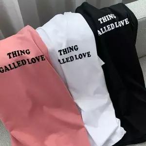 [하프클럽/]데일리 심플 여성 라운드 반팔 티셔츠 박스티 루즈핏티셔츠 여