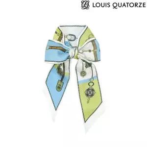 매장정품 LOUIS QUATORZE 루이까또즈 (2ESB958GR) 밸라브방도 실크 스카프 그린 1851396