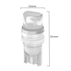 2pcss t10 w5w   led 자동차 사이드 라이트 마커 램프 501 168 192 웨지 주차 전구  빛