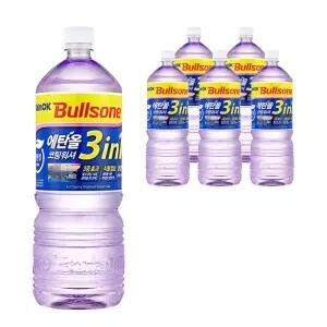 [불스원] 레인OK 에탄올 3in1 코팅 워셔액 1800ml 6개