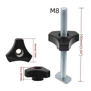 400/500MM 목공 슈트 레일 T-트랙 T슬롯 마이 터 트랙 지그 T 나사 고정 장치 슬롯 19x9.5mm 테이블쏘 라우