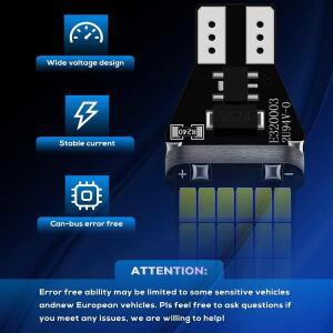 2pcss LED T15 W16W 921 912 T16 902 전구  전력 45pcs 4014SMD 슈퍼 밝은 1200LM 자동차 반전 빛 화이트