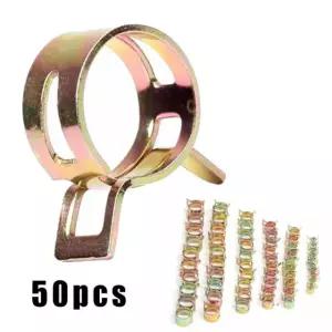 50 PCS 패스너 5MM 6MM 7MM 라인 클립 파이 9MM 스프링 워터 호스 8MM