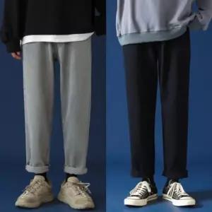 데님팬츠 힙합바지 롤업 남자청바지 와이드핏