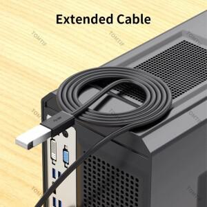 3.0 B 연장 케이블 5m 3m PC 노트북 SSD TV 프린터 3 0  2m 1m 0.5m 숏 데이터 코드