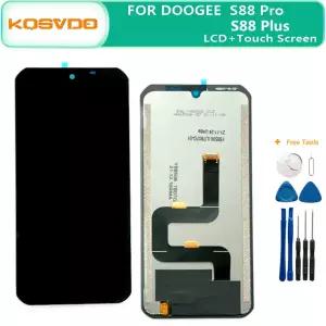 DOOGEE S88 Plus Pro 교체 부품  분해 도구 용 새 원본 터치 스크린 LCD 디스플레이 화면