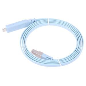 B C 3.1-RJ45 콘솔 케이블 FTDI 칩 직렬 와이어 RS232 Cisco 라우터 RJ 45 변환기 스위치 라인 -C 연장