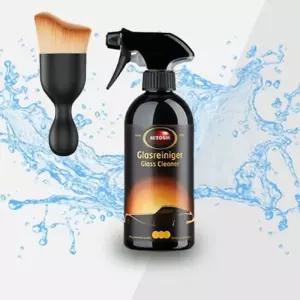 자동차 유리 세정제 세차 500ml 먼지 브러쉬 세트 자동차유리세정제 유리창청소도구 세차용품