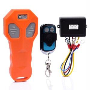 카 트럭 지프 ATV SUV 오토 5 와이어 윈치 리모컨 DC 12V 433MHZ 무선 시스템 핸드셋 방수 100FT