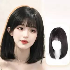 SD-250733 통가발 여성 매쉬 단발머리 베이직 리코-WFNPFSI