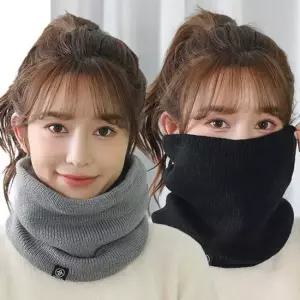 기모 겨울넥워머 블랙 기모넥워머 그레이 안감 겨울넥워머 방한넥워머 기모넥워머 스카프