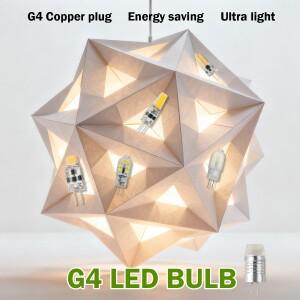 2개 LED COB 전구 램프 G4 AC DC 12V 24V  빛  조명 촛불 샹들리에용 30W 40W 할로겐 대체
